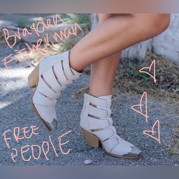 Free People Brayden Fisherman Boots in ECRU 🥰 New 🆕 & Never Worn 😍 - Picture 13 of 17